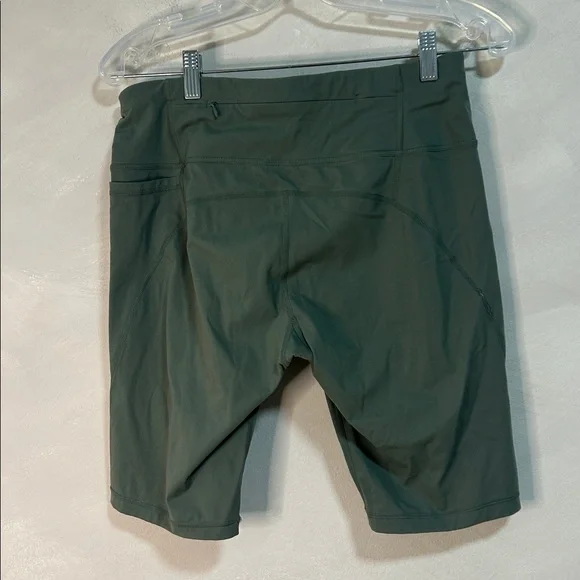 Sweaty Betty Power 9” Biker Shorts sage heath green Size L - Picture 7 of 9